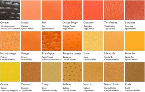 hermes feu color|Hermes color guide.